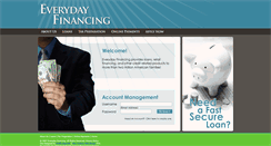 Desktop Screenshot of everydayfinancing.com